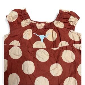 Sara Lynn Togs University of Texas Longhorn Football Dress Bloomer Campus Set